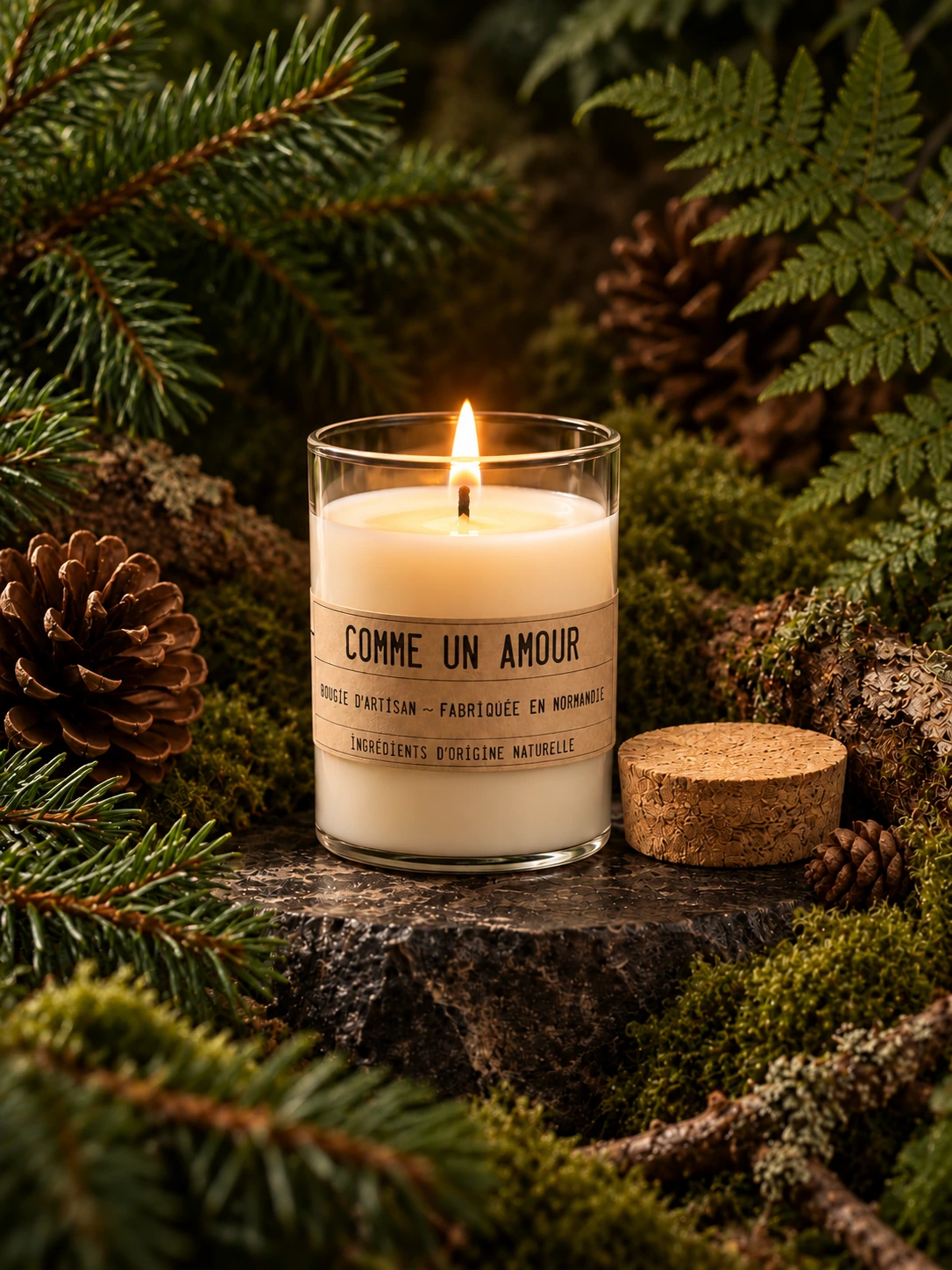 Bougie Balade en forêt