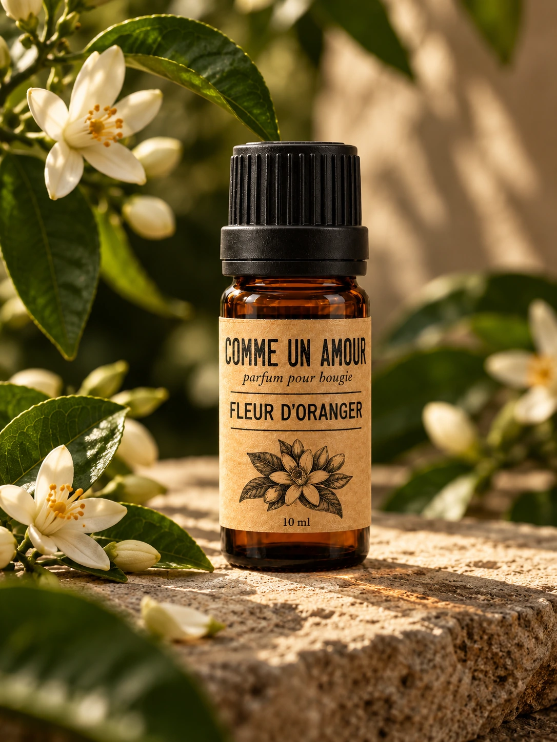 Parfum Fleur d'oranger dans son décor botanique